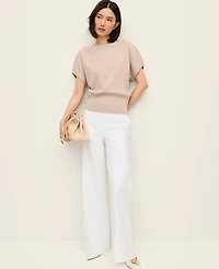 Ann Taylor The Petite Modern Wide-Leg Pant Bi-Stretch Women's