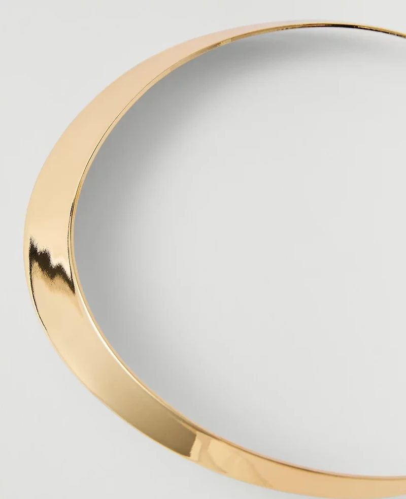 Ann Taylor Metal Cuff Necklace Goldtone Women's