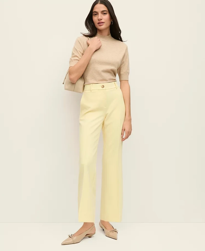 Ann Taylor The Petite Jayne Crop Trouser Sun Soaked Women's