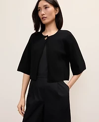 Ann Taylor Crew Neck Sweater Cape Women's