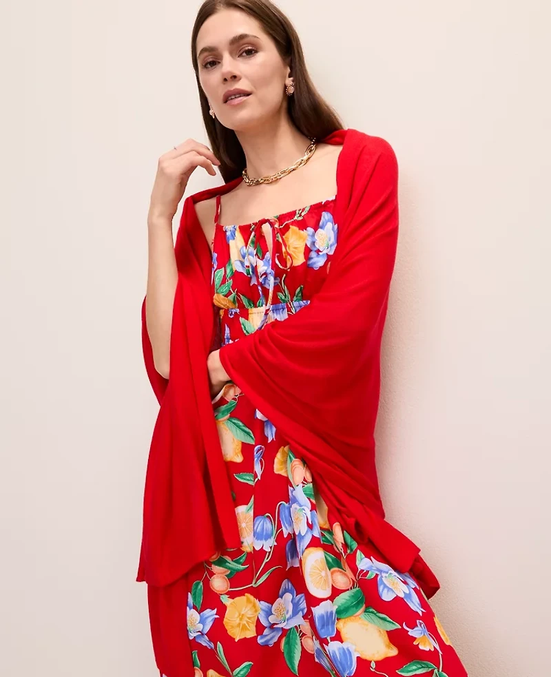 Ann Taylor Wrap Poncho Women's