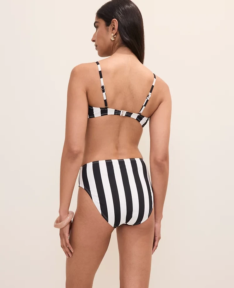 Ann Taylor Two Piece Swimsuit Black Women's