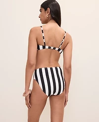 Ann Taylor Two Piece Swimsuit Black Women's