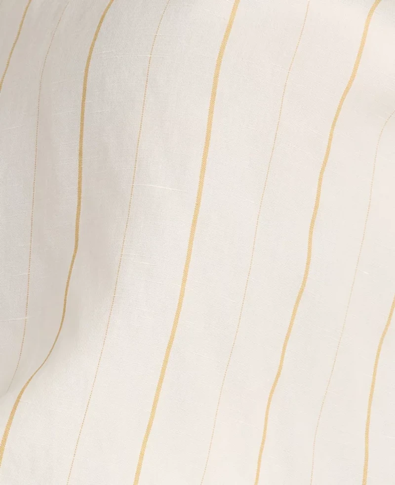 Ann Taylor Haven Well Within Silky Linen Blend Top Ivory Women's