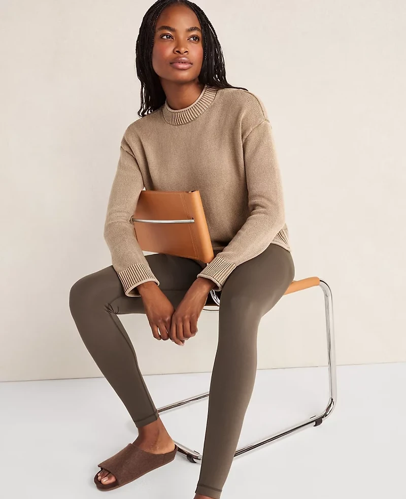 Ann Taylor Haven Well Within Balance Organic Cotton Leggings Women's
