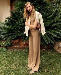 Ann Taylor Haven Well Within Balance Drawstring Pants Chestnut Brown Women's