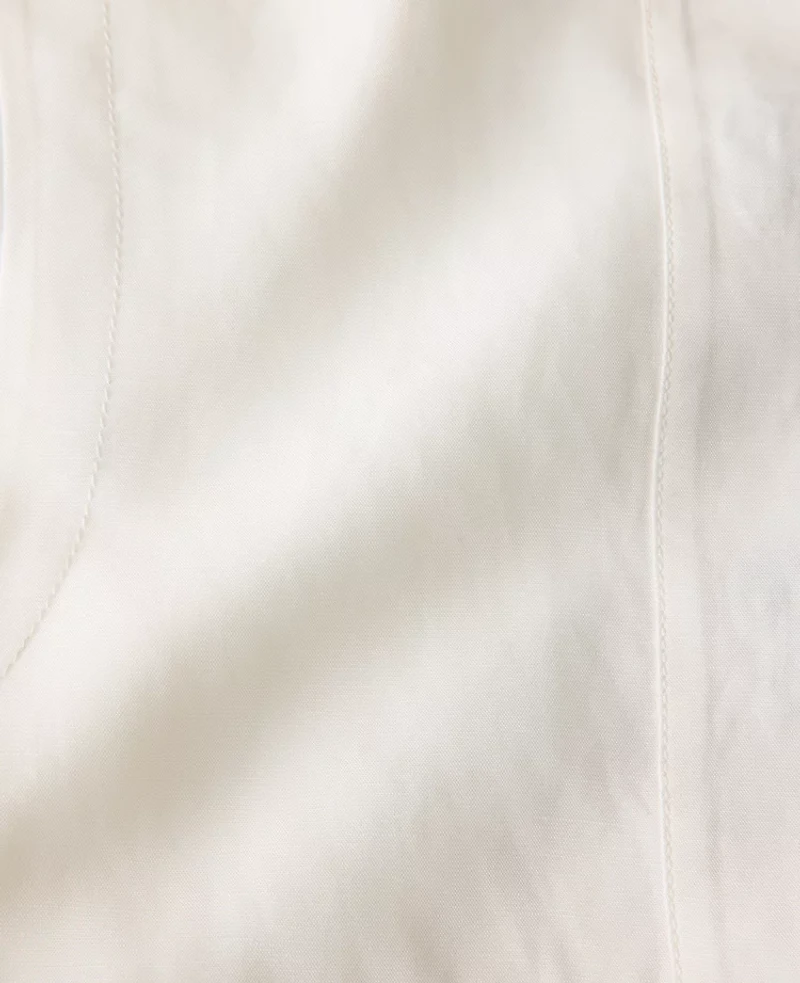 Ann Taylor Haven Well Within Linen Blend Vest Ivory Women's