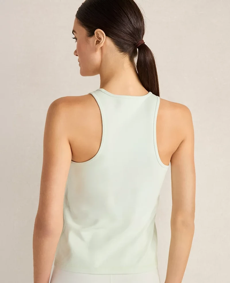 Ann Taylor Haven Well Within Balance Organic Cotton Tank Top Trellis Women's
