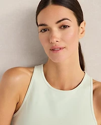 Ann Taylor Haven Well Within Balance Organic Cotton Tank Top Trellis Women's