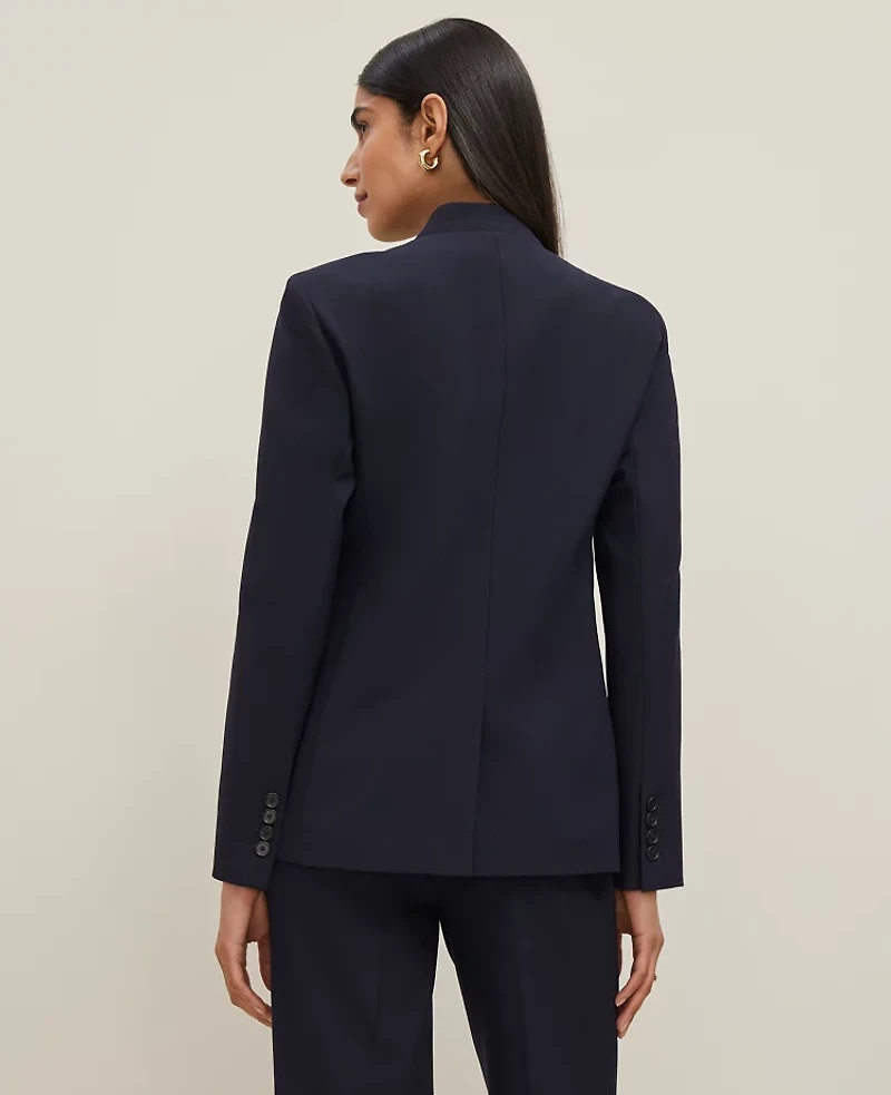 Ann Taylor The Petite Collarless Blazer Seasonless Stretch Women's