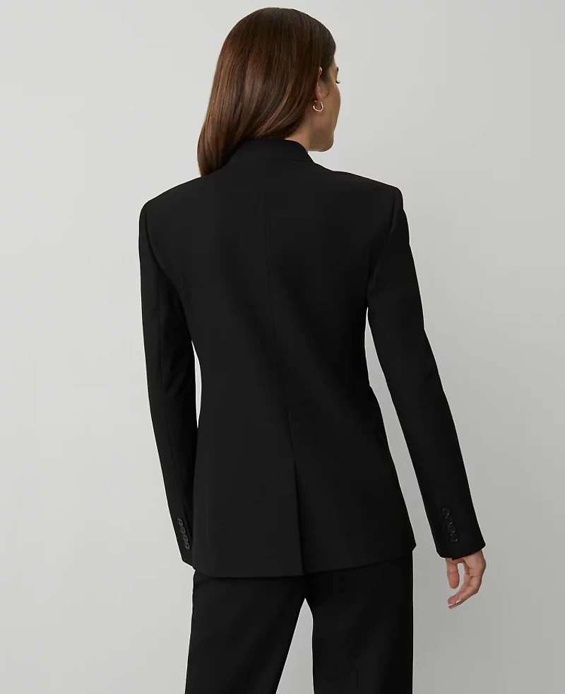 Ann Taylor The Petite Collarless Blazer Seasonless Stretch Women's