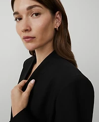 Ann Taylor The Petite Collarless Blazer Seasonless Stretch Women's