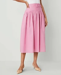 Ann Taylor Straw Pointy Toe Buckle Slingback Pumps 1/2 Women's