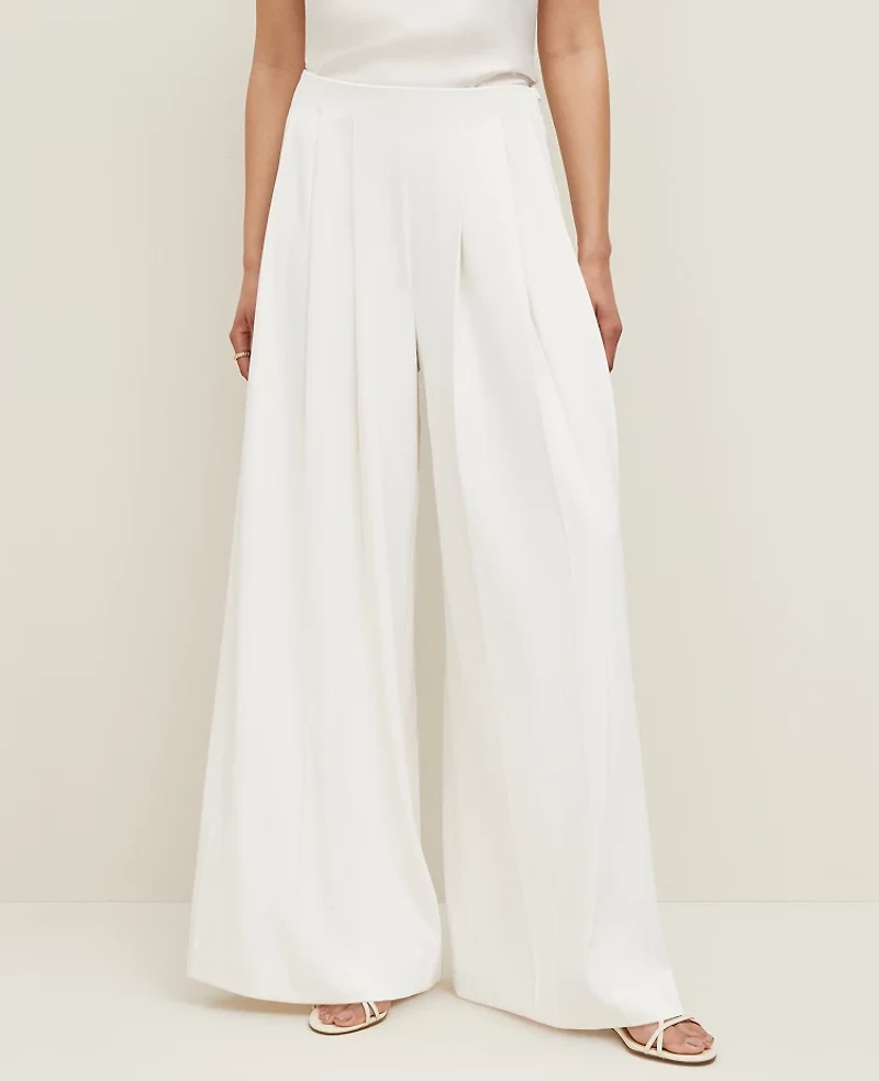 Ann Taylor The Palazzo Pant Winter White Women's