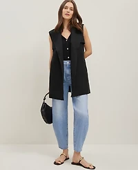 Ann Taylor The Barrel Jean Light Vintage Wash Women's