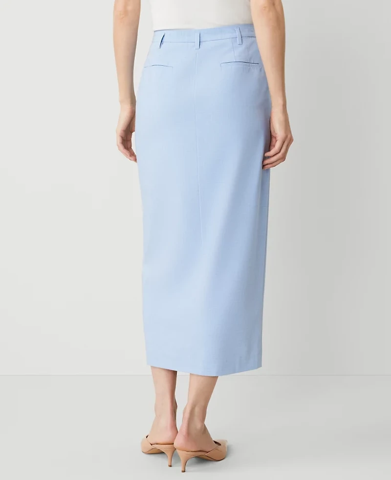 Ann Taylor The Trouser Column Midi Skirt Women's