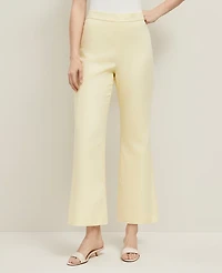 Ann Taylor The Flare Ankle Pant Linen Blend Women's