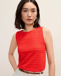 Ann Taylor Crew Neck Shell Top Women's