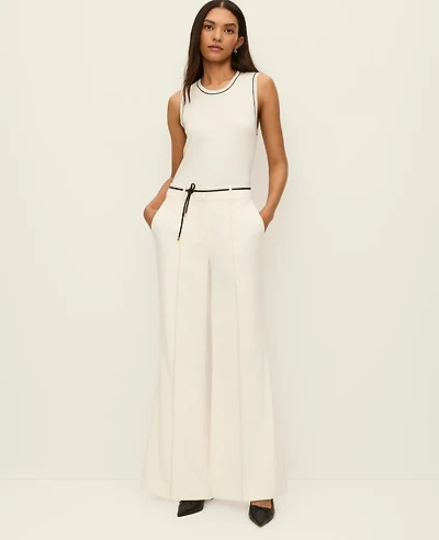 Ann Taylor The Petite Margot Trouser Winter White Women's