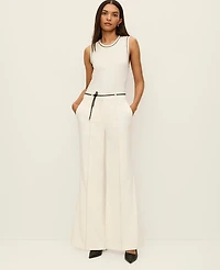 Ann Taylor The Petite Margot Trouser Winter White Women's