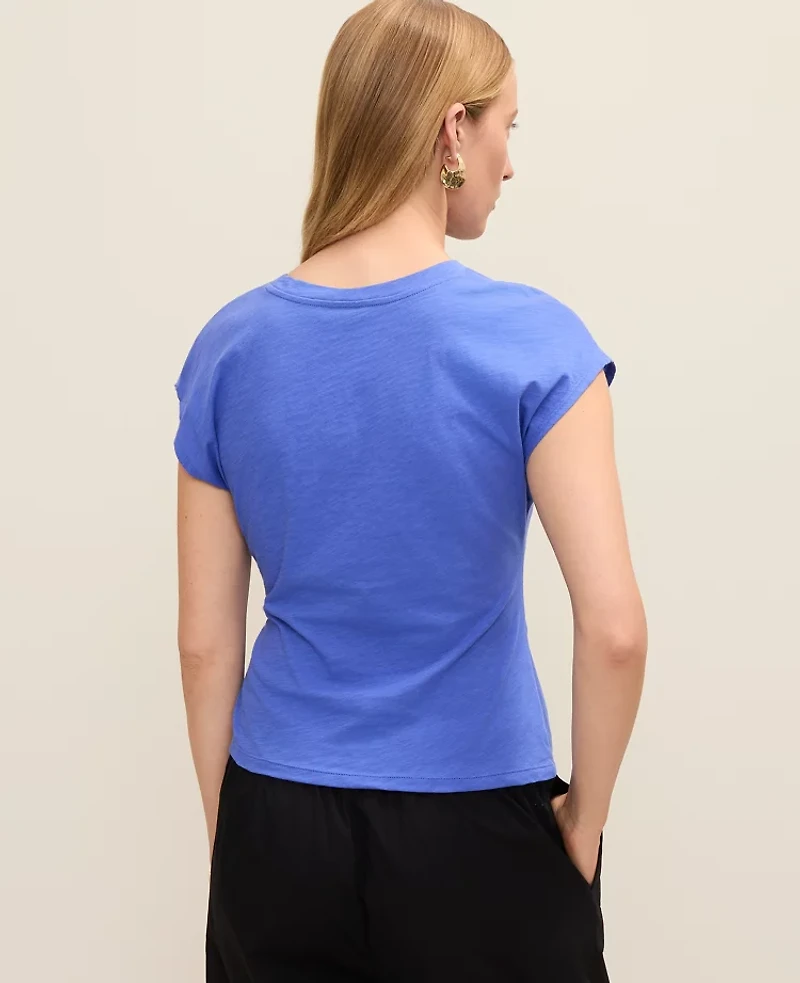 Ann Taylor Tie Waist T-Shirt Women's