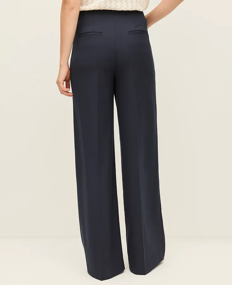 Ann Taylor The Petite Wide-Leg Sailor Pant Women's
