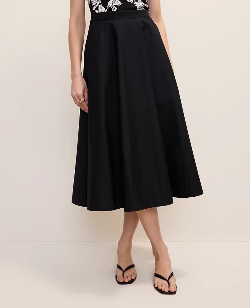 Ann Taylor Full Midi Skirt Women's