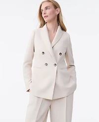 Ann Taylor The Tailored Blazer Textured Drape Sail Cloth Women's