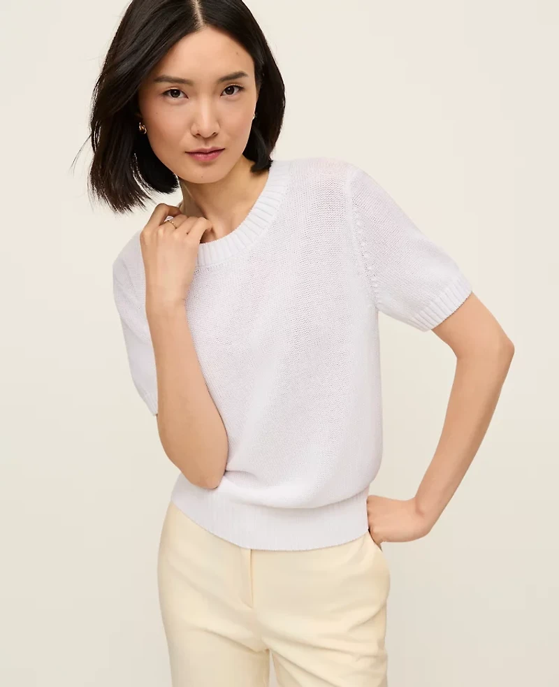 Ann Taylor Petite Modern Sweater T-Shirt Women's