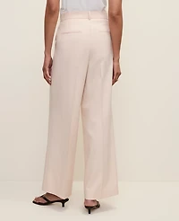 Ann Taylor The Wide-Leg Pant Almond Slice Women's