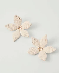 Ann Taylor Threaded Flower Stud Earrings Women's
