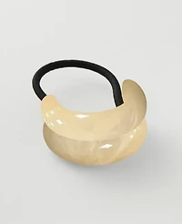 Ann Taylor Acetate Hair Cuff Pearl Shadow Women's