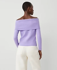 Ann Taylor Off-The-Shoulder Sweater Women's
