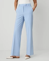 Ann Taylor The Petite Straight Trouser Pant Brisk Blue Women's