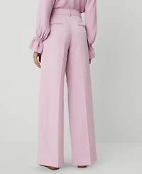 Ann Taylor The Tall Perfect Wide Leg Pant Size 6 Clean Lilac Women's
