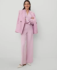 Ann Taylor The Tall Perfect Wide Leg Pant Size 6 Clean Lilac Women's