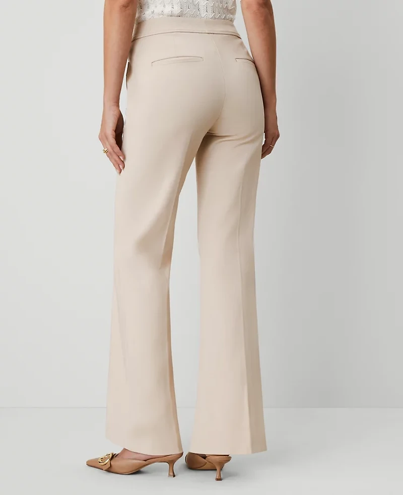 Ann Taylor The Patch Pocket Boot Pant — Curvy Fit Toasted Oat Women's