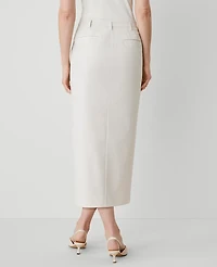 Ann Taylor The Petite Trouser Column Midi Skirt Women's