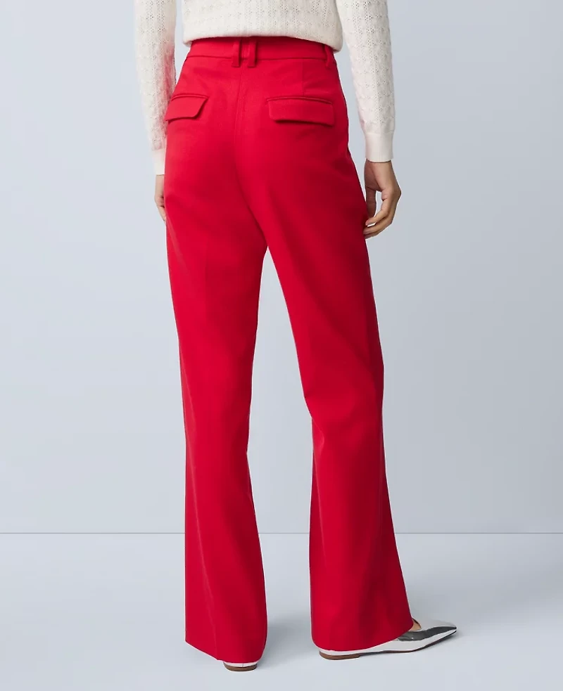 Ann Taylor The Slim Flare Trouser Bi-Stretch Women's