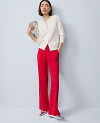 Ann Taylor The Slim Flare Trouser Bi-Stretch Women's