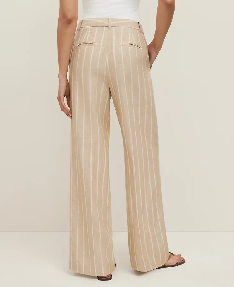 Ann Taylor The Wide-Leg Pant Sandstorm Women's