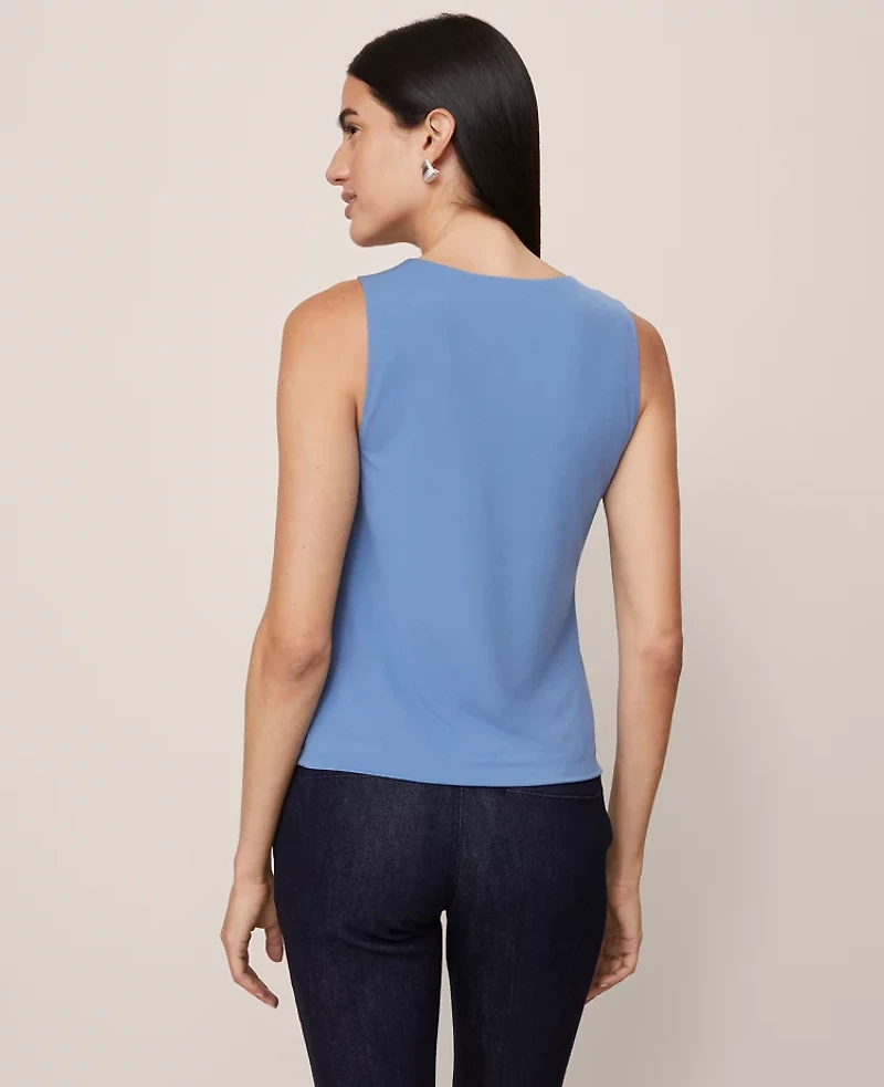 Ann Taylor Draped Sleeveless Top Women's