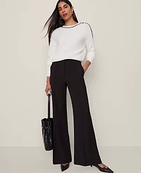 Ann Taylor Whipstitch Sweater Women's