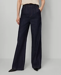 Ann Taylor The Darted Waist Trouser Jean Classic Rinse Wash Women's