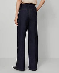 Ann Taylor The Darted Waist Trouser Jean Classic Rinse Wash Women's