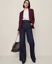 Ann Taylor The Darted Waist Trouser Jean Classic Rinse Wash Women's