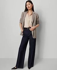 Ann Taylor The Darted Waist Trouser Jean Classic Rinse Wash Women's