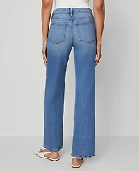 Ann Taylor The Perfect Straight Jean Authentic Vintage Mid Women's