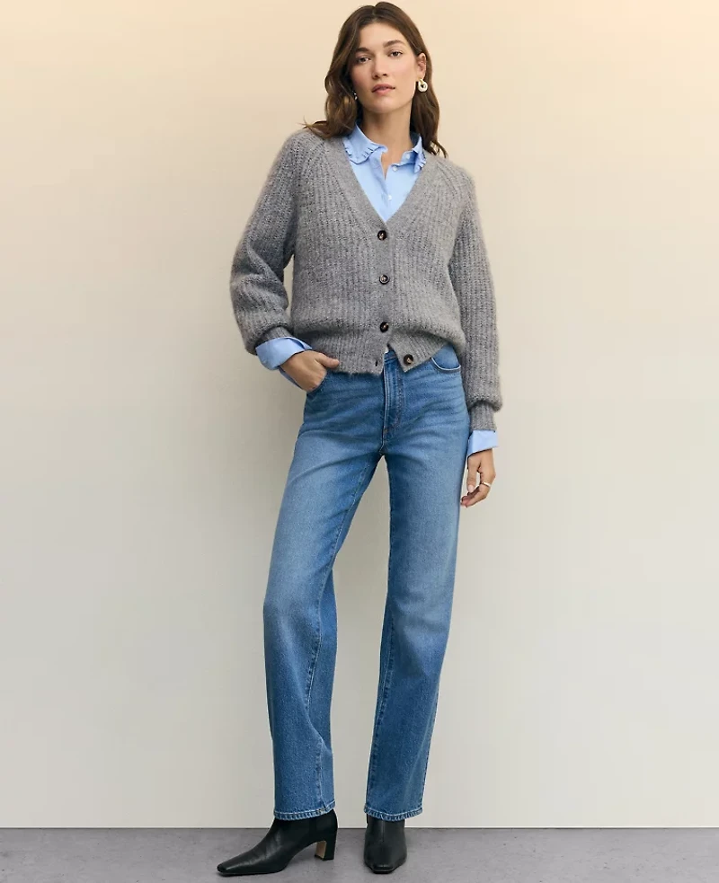Ann Taylor The Perfect Straight Jean Authentic Vintage Mid Women's