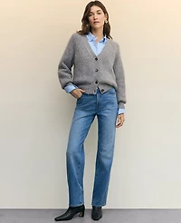 Ann Taylor The Perfect Straight Jean Authentic Vintage Mid Women's